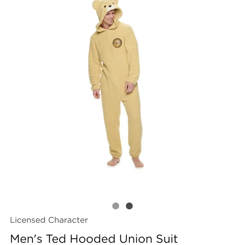 Men's Ted Hooded Onesie